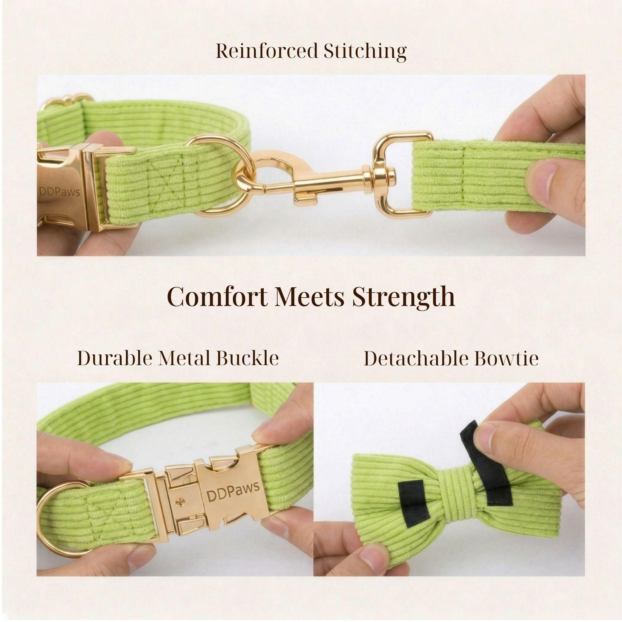 Apple Green Corduroy Set